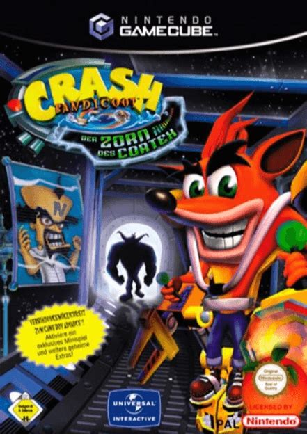 crash bandicoot wrath of cortex metal boxes|gamecube Crash Bandicoot.